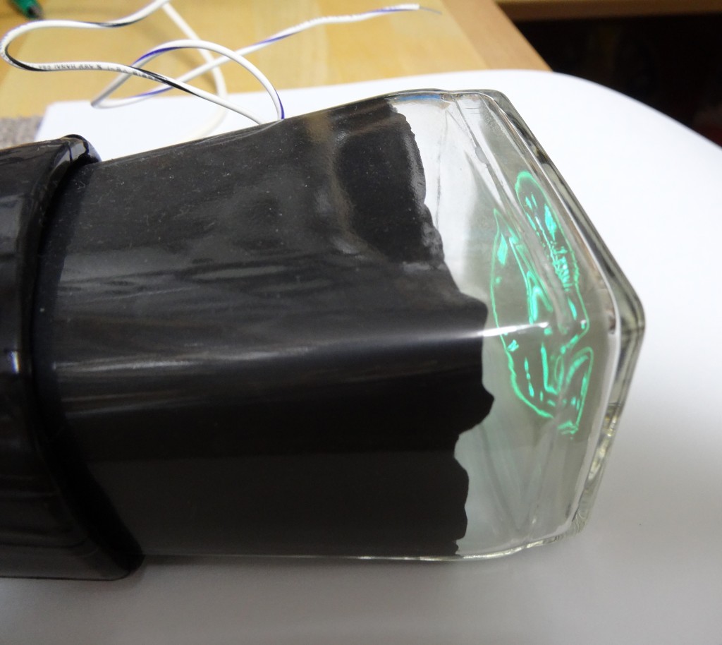 Invisible Electron Beam