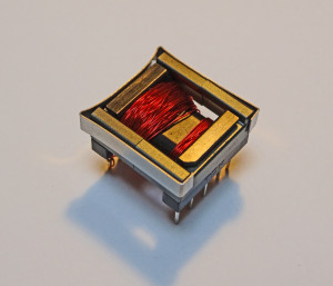 A hand-wound HV transfomer!