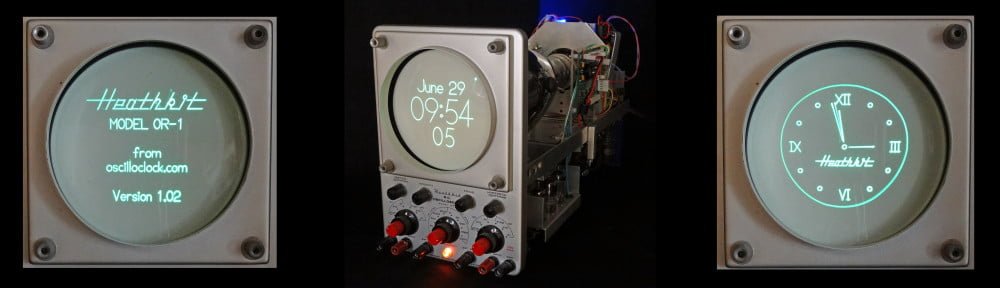 A Heathkit Oscilloclock!