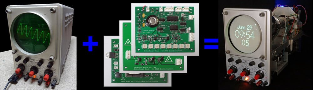 Making the Heathkit Oscilloclock