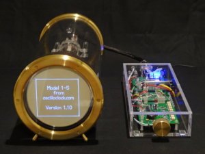 <a href="https://oscilloclock.com/archives/2253" target="_blank" rel="noopener">Oscilloclock Model 1-S</a> 2013 luxury edition Model 1-S scope clock from Oscilloclock.com